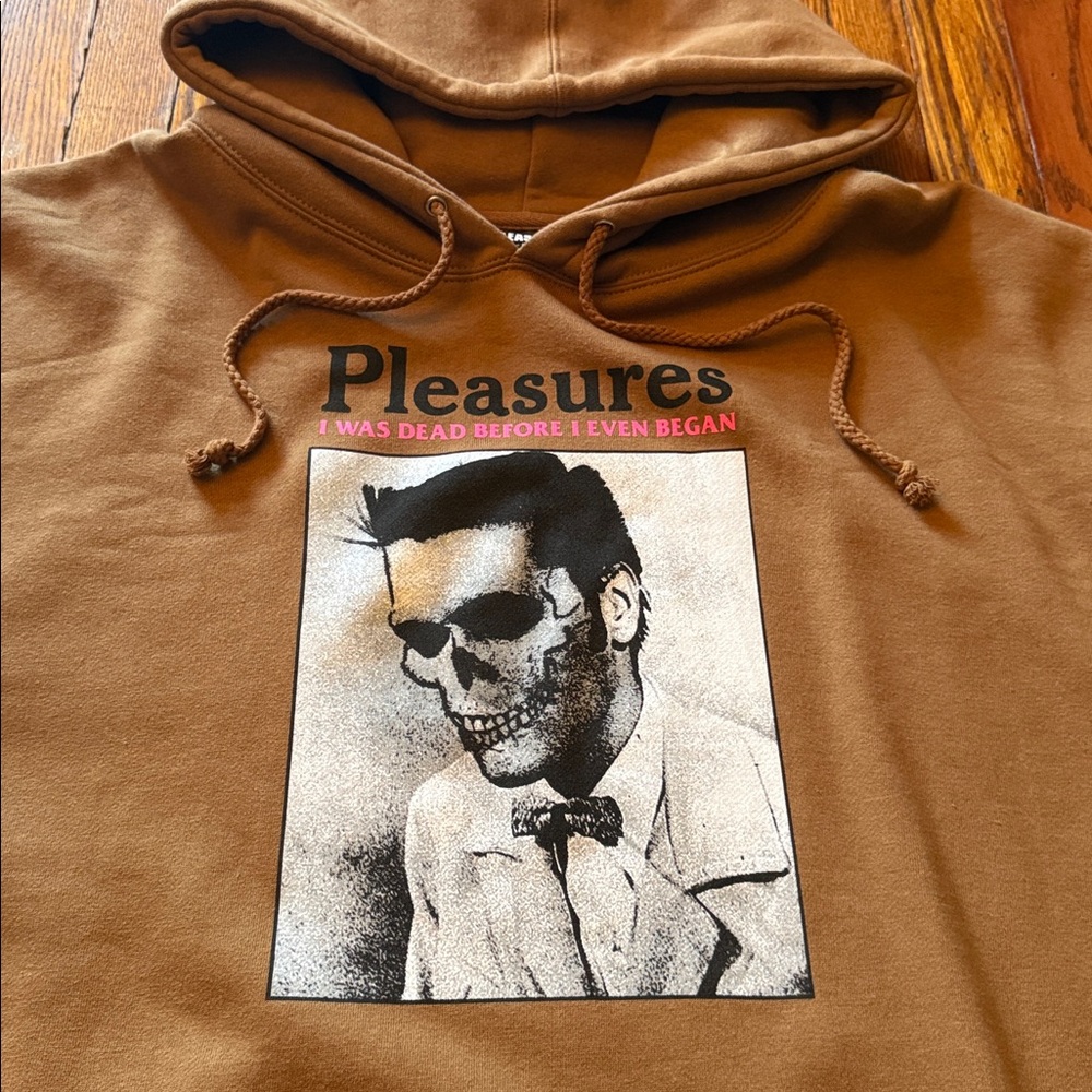 NWOT Pleasures Skull Hoodie - Picture 2 of 12